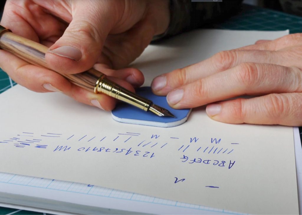 Fountain Pen Nib Tuning and Repair service in York England.